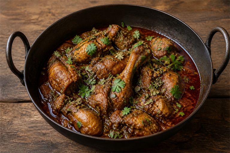 How to Make a Real Punjabi Chicken Curry at Home (Bhuna Method)