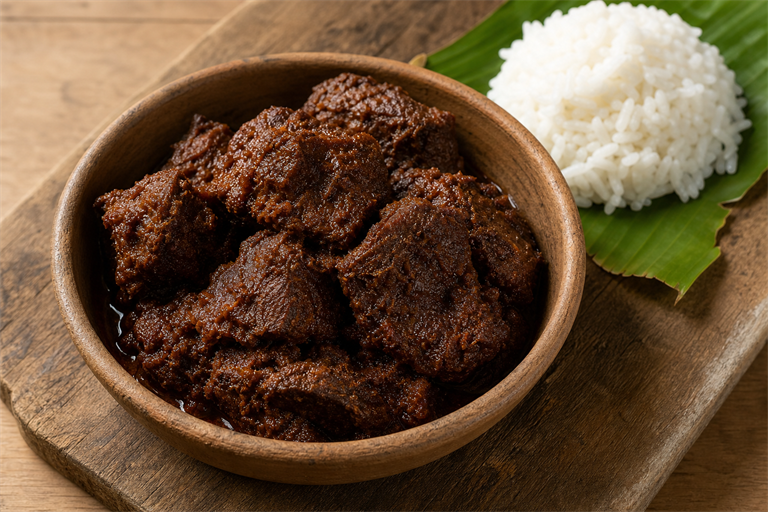 How to Make Indonesian Beef Rendang the Right Way (Padang Method)