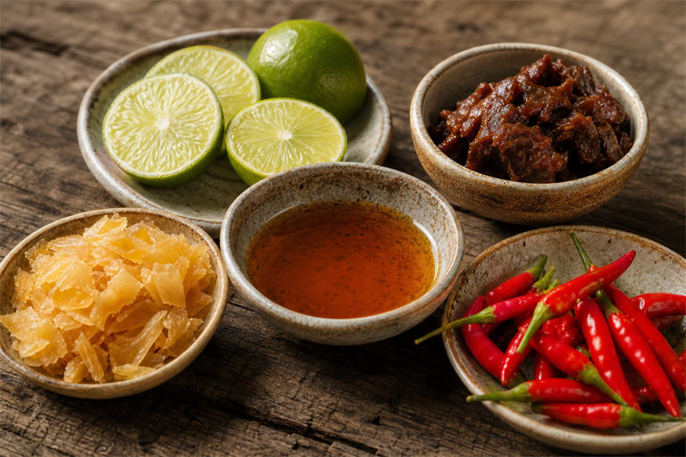 Southeast Asian Flavor Balance: A Cook's Four-Axis Compass