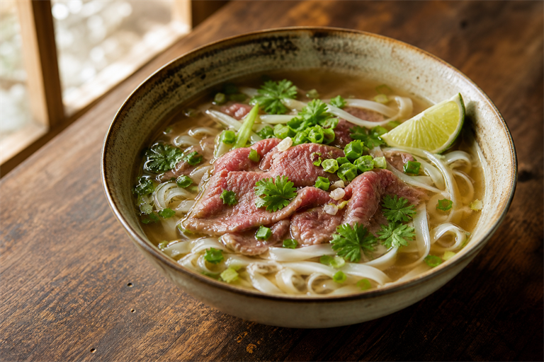 Vietnamese Pho Bo Recipe from Scratch: Hanoi-Style Clear Broth