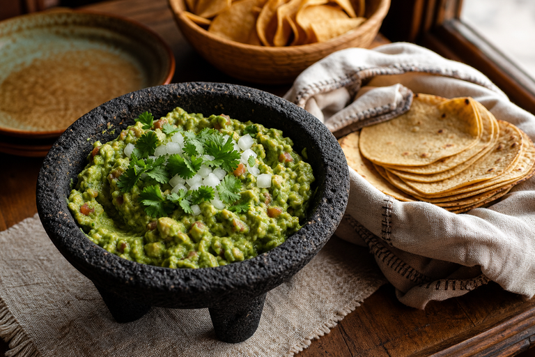 How to Make Real Guacamole the Mexican Way (Molcajete Method)